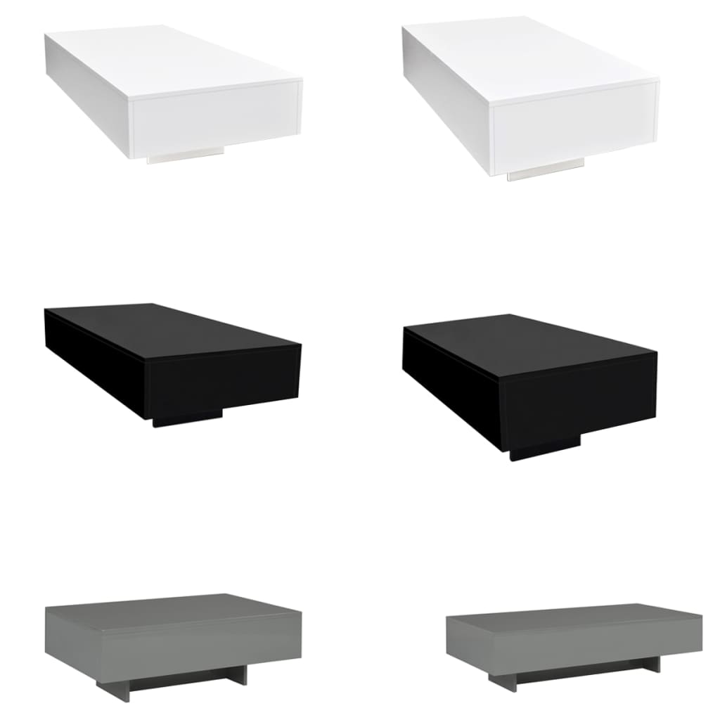 vidaXL Coffee Table Rectangular End Table Side Table Living Room Furniture