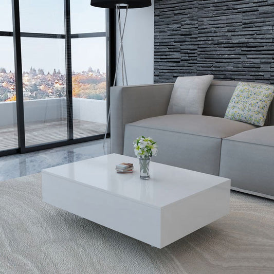 vidaXL Coffee Table Rectangular End Table Side Table Living Room Furniture