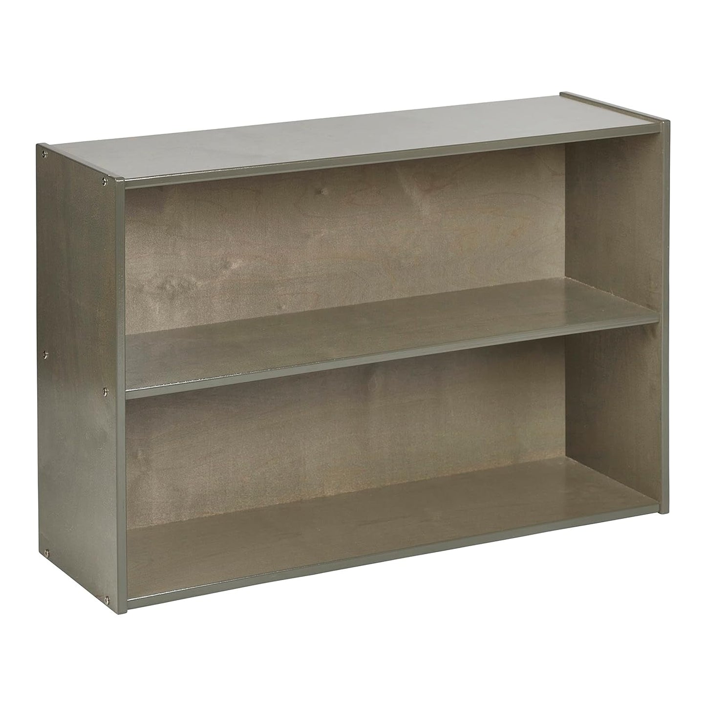 Streamline 2-Shelf Storage Cabinet, 24In, Kid'S Bookshelf, Grey Wash